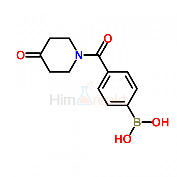 4-(4-Оксопиперидин-1-карбонил)фенилборная кислота