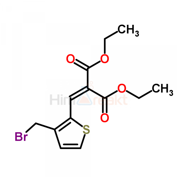 Диэтил 2-{[3-(бромметил)-2-тиенил]метилен}малонат