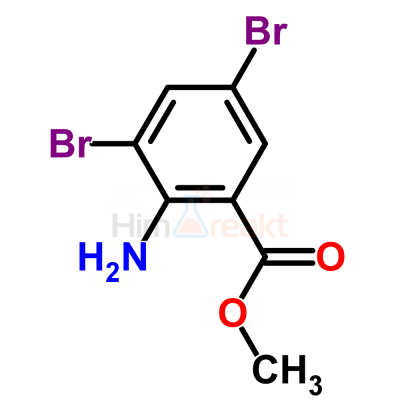 Метил 2-амино-3,5-дибромбензоат