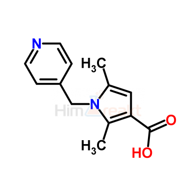 2,5-Диметил-1-(пиридин-4-илметил)-1H-пиррол-3-карбоновая кислота