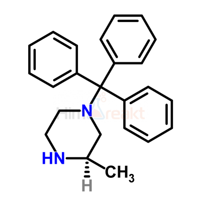 1-Тритил-(R)-3-метилпиперазин