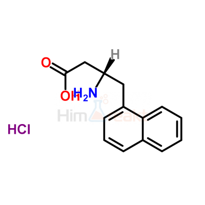 (S)-3-амино-4-(1-нафтил)-масляная кислота гидрохлорид