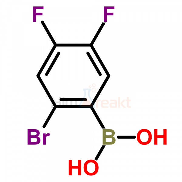2-Бром-4,5-дифторфенилборная кислота