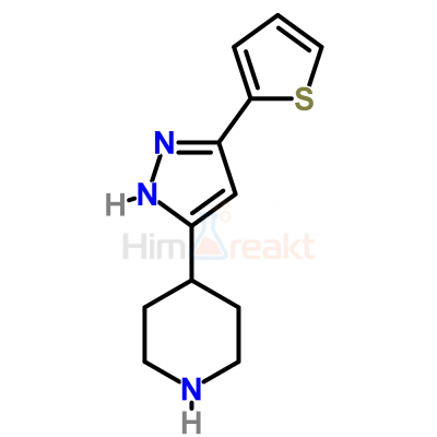 4-[5-(2-Тиенил)-1H-пиразол-3-ил]пиперидин
