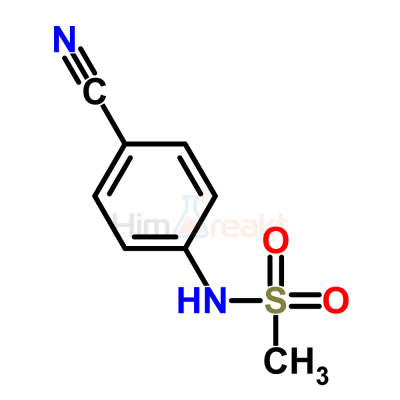 4-(Метансульфониламино)бензонитрил