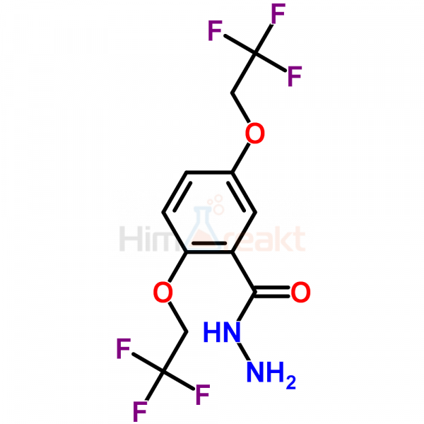 2,5-Бис(2,2,2-трифторэтокси)бензойная кислота гидразид