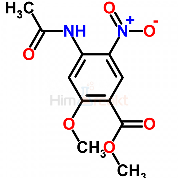 Метил 4-(ацетиламино)-2-метокси-5-нитробензоат