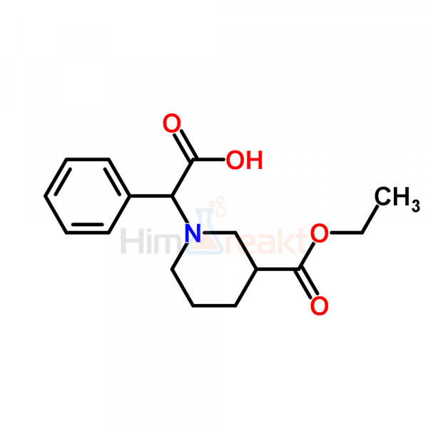 1-(Карбокси-фенил-метил)-пиперидин-3-карбоновая кислота этиловый эфир