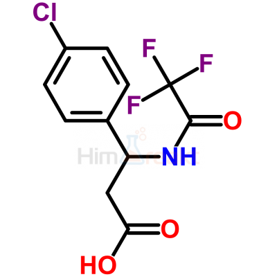 3-(4-Хлорфенил)-3-[(2,2,2-трифторацетил)амино]пропановая кислота