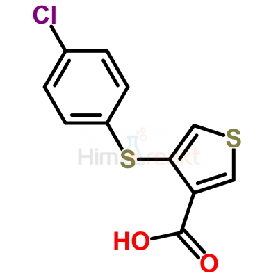 4-[(4-Хлорфенил)тио]тиофен-3-карбоновая кислота