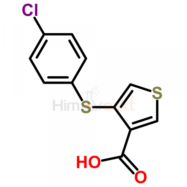 4-[(4-Хлорфенил)тио]тиофен-3-карбоновая кислота