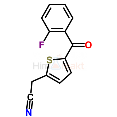 2-[5-(2-Фторбензоил)-2-тиенил]ацетонитрил