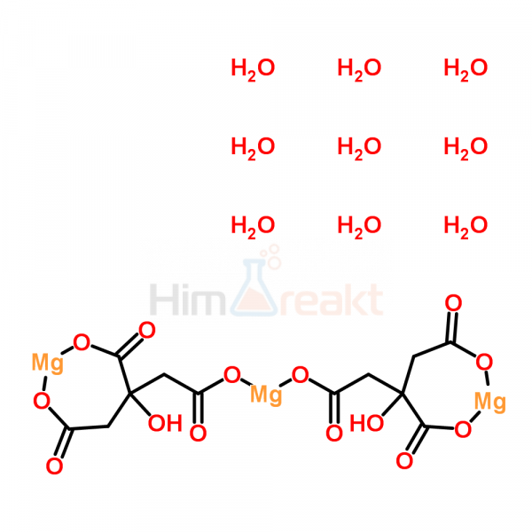 Магний цитрат триосновной нонагидрат