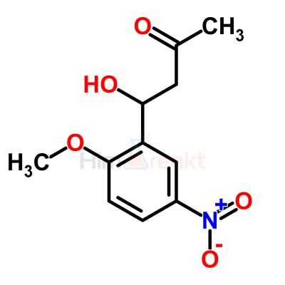 4-Гидрокси-4-(2-метокси-5-нитрофенил)-2-бутанон
