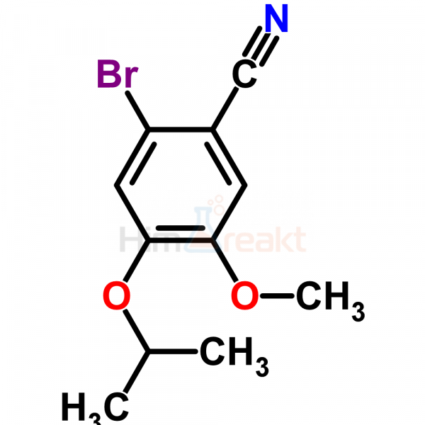 2-Бром-4-изопропокси-5-метоксибензонитрил