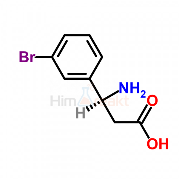 (S)-3-амино-3-(3-бром-фенил)-пропионовая кислота