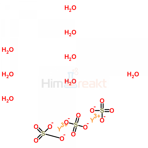 Иттрий(III) сульфат октагидрат