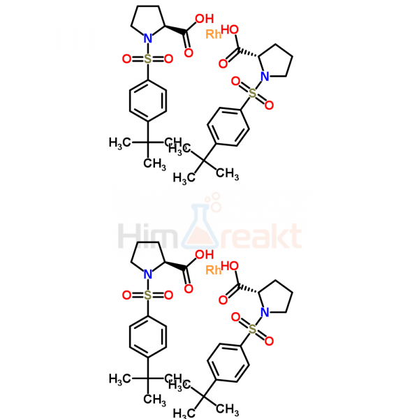 Тетракис[1-[(4-трет-бутилфенил)сульфонил]-(2s)-пирролидинкарбоксилат]диродий(II)