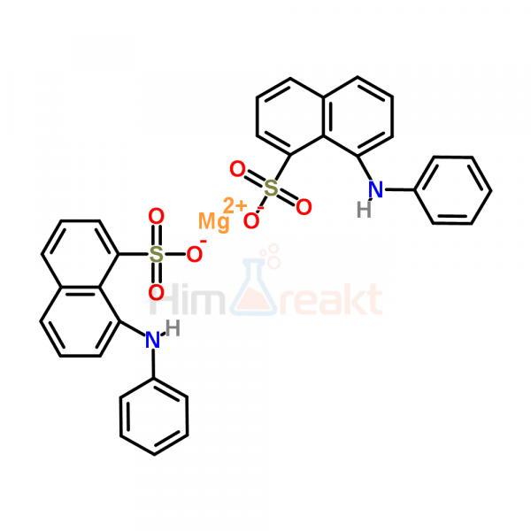 8-Анилино-1-нафталинсульфоновая кислота гемимагний соль гидрат