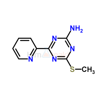4-(Метилтио)-6-(2-пиридил)-1,3,5-триазин-2-амин