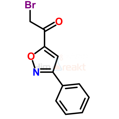 2-Бром-1-(3-фенилизоксазол-5-ил)этан-1-он