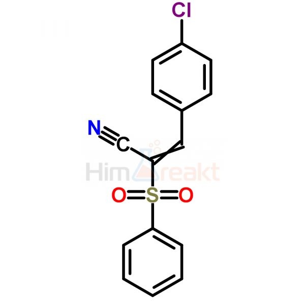 3-(4-Хлорфенил)-2-(фенилсульфонил)акрилонитрил