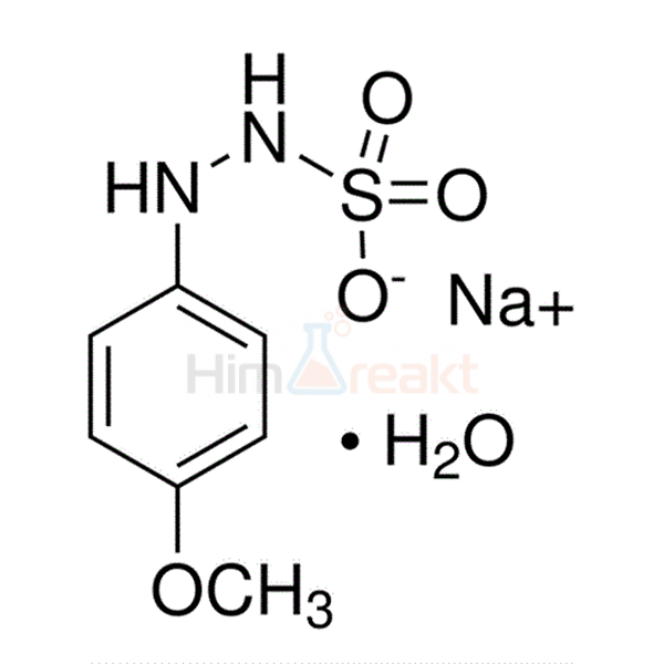 2-(4-Метоксифенил)гидразинсульфоновая кислота натриевая соль моногидрат