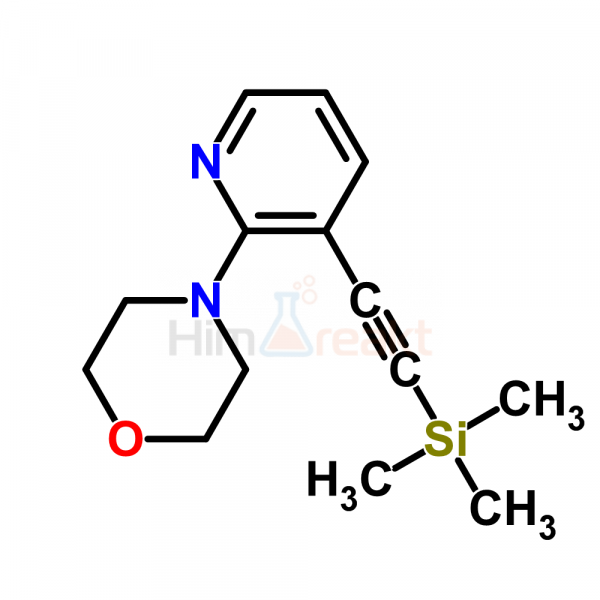 4-(3-Триметилсиланилэтинил-пиридин-2-ил)-морфолин
