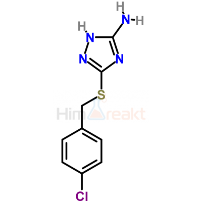 3-[(4-Хлорбензил)сульфанил]-1H-1,2,4-триазол-5-иламин
