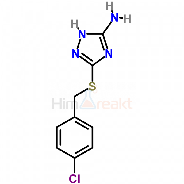 3-[(4-Хлорбензил)сульфанил]-1H-1,2,4-триазол-5-иламин