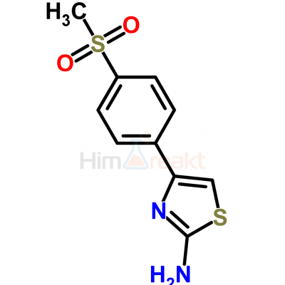 4-[4-(Метилсульфонил)фенил]-1,3-тиазол-2-иламин