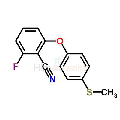 2-Фтор-6-[4-(метилтио)фенокси]бензонитрил