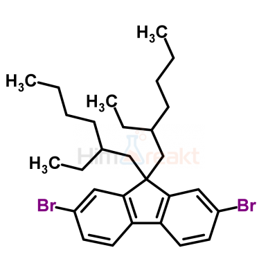 9,9-Ди-(2'-этилгексил)-2,7-дибромфторид