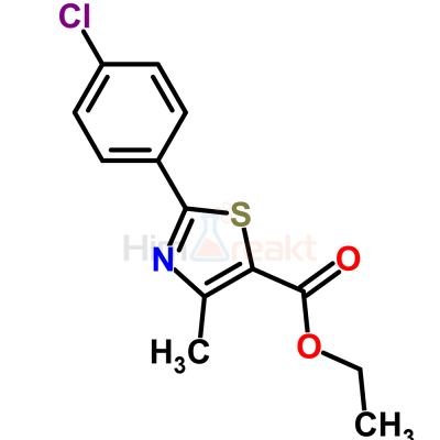 Этил 2-(4-хлорфенил)-4-метил-1,3-тиазол-5-карбоксилат