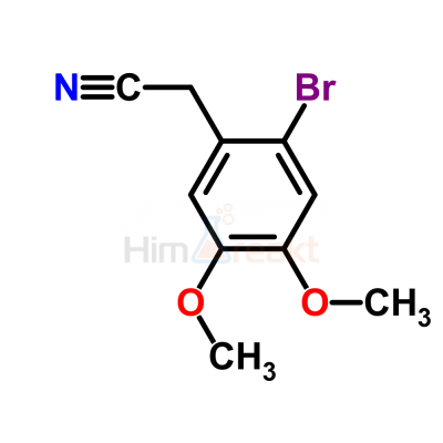 2-Бром-4,5-диметоксифенилацетонитрил