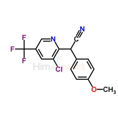 2-[3-Хлор-5-(трифторметил)-2-пиридинил]-2-(4-метоксифенил)ацетонитрил