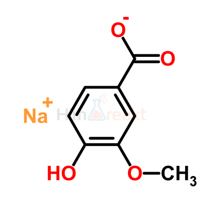 4-Гидрокси-3-метоксибензойная кислота натриевая соль