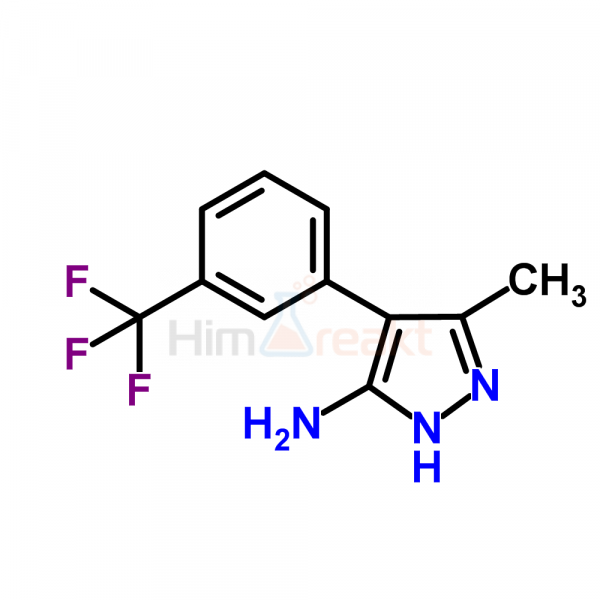 3-Метил-4-[3-(трифторметил)фенил]-1H-пиразол-5-амин