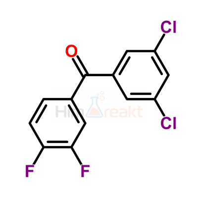 3,5-Дихлор-3',4'-дифторбензофенон