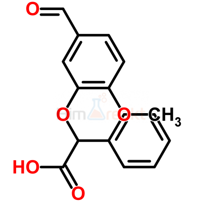 2-(5-Формил-2-метоксифенокси)-2-фенилуксусная кислота