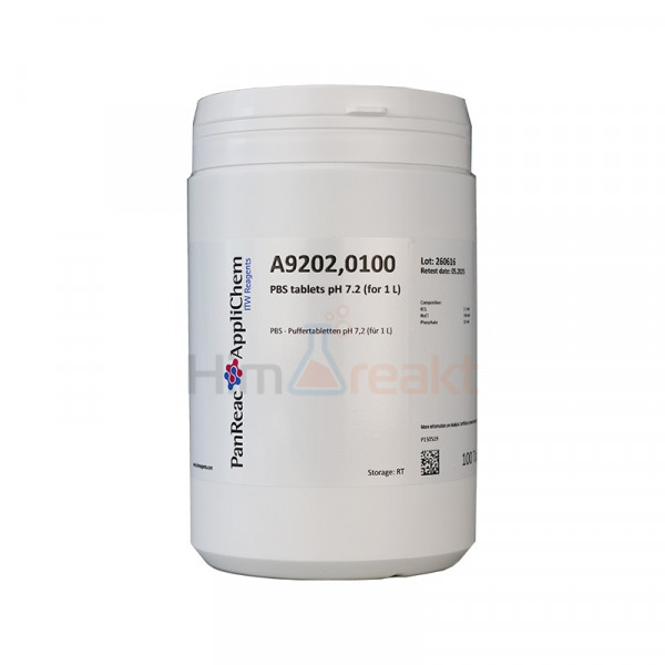 Буфер фосфатно-солевой PBS таблетки pH 7,2 (для 1 л)