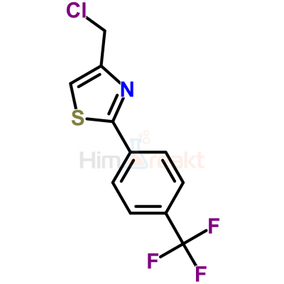 4-Хлорметил-2-[4-(трифторметил)фенил]тиазол