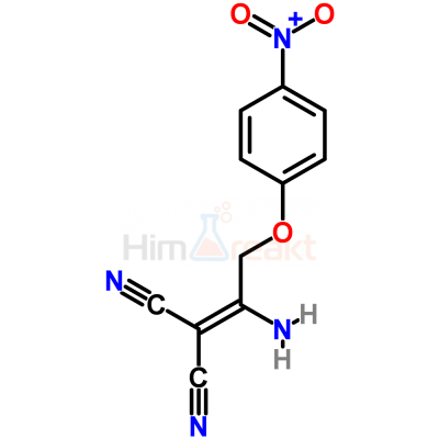 2-[1-Амино-2-(4-нитрофенокси)этилиден]малононитрил