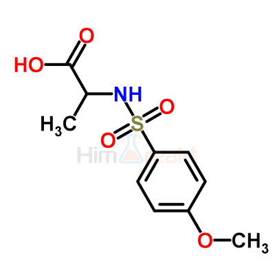2-{[(4-Метоксифенил)сульфонил]амино}пропановая кислота
