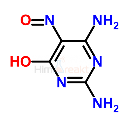 2,4-Диамино-6-гидрокси-5-нитрозопиримидин