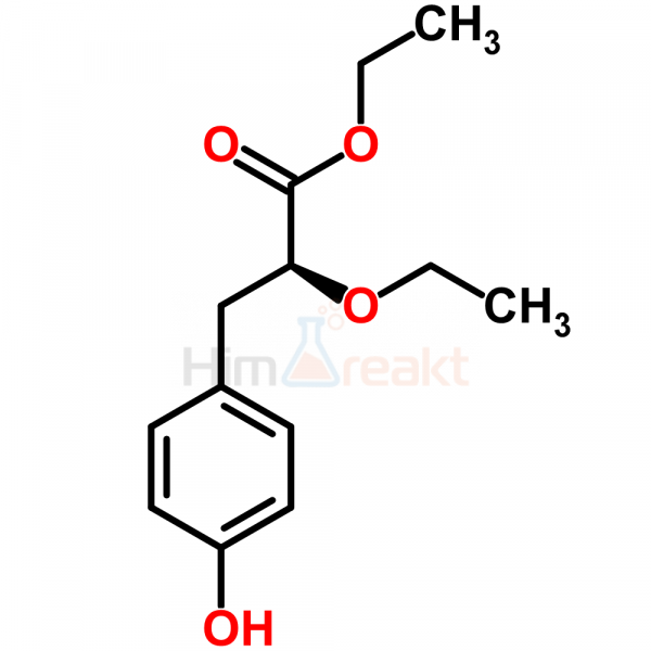 (S)-2-этокси-3-(4-гидрокси-фенил)-пропионовая кислота этиловый эфир