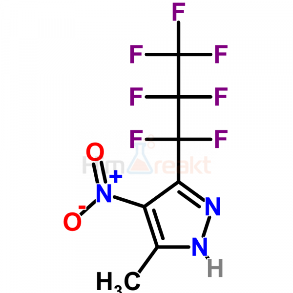 3-(Гептафтор-1-пропил)-5-метил-4-(нитро)пиразол