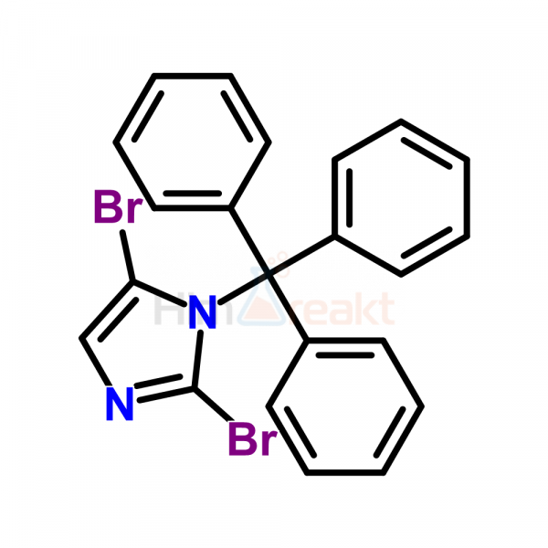 2,5-Дибром-1-тритилимидазол