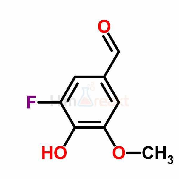 3-Фтор-4-гидрокси-5-метоксибензальдегид