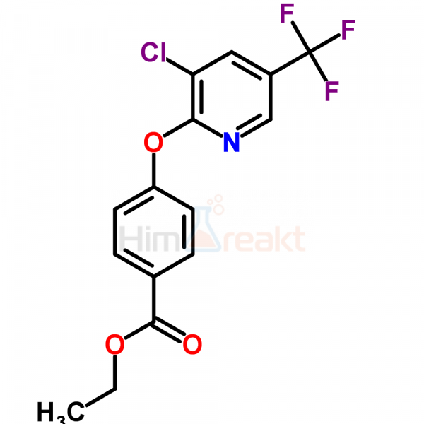 3-Хлор-2-[4-(этоксикарбонил)фенокси]-5-(трифторметил)пиридин